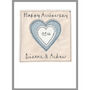 Personalised Heart Birthday Or Anniversary Card For Him, thumbnail 10 of 12