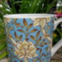 Jumbo Mug In Vintage William Morris Blue Chrysanthemum Design, thumbnail 4 of 7