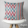 Striped And Zig Zag Ikat Handwoven Cushion Cover, thumbnail 4 of 7