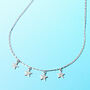 Personalised Starry Skies Initials Necklace, thumbnail 4 of 8