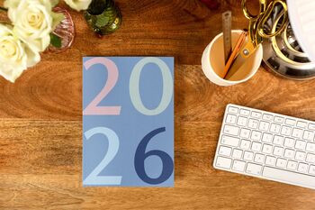 Personalised 2026 Diary | 2026 Week To View Diary, 2 of 3