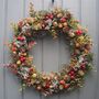 Autumn Winter Berry Wreath For Wall Or Door Decoration, thumbnail 1 of 10