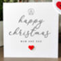 Mum And Dad Christmas Card, thumbnail 3 of 4