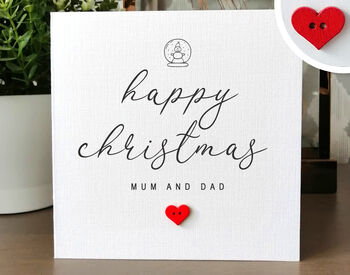 Mum And Dad Christmas Card, 3 of 4