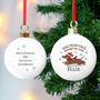 Dachshund Christmas Bauble Sausage Dog Xmas Gifts, thumbnail 1 of 4