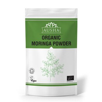Ausha Organic Moringa Powder 100g Immunity Energy, 3 of 9
