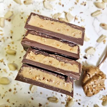 Crunchy Peanut Butter Stuffed Chocolate Slabb, 2 of 4