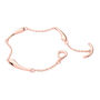 Rose Gold Triple Drop Bracelet, thumbnail 1 of 3