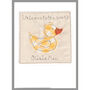 Personalised Duck New Baby Girl / 1st Birthday Card, thumbnail 2 of 8