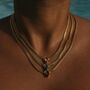 Jasmine Gemstone Necklace, thumbnail 1 of 9