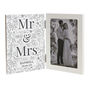 Personalised Wedding Photo Frame For Couple, thumbnail 4 of 5