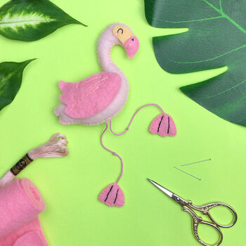 Sew Your Own Jungle Friends Felt Craft Kit, 10 of 11