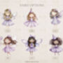 Personalised Fairy Birthday Bunny Plush Gift, thumbnail 3 of 4