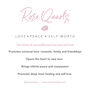 Rose Quartz Raw Crystal Chunk Necklace, thumbnail 4 of 4