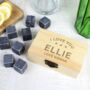 Personalised Boxed Whiskey Cooling Stones, thumbnail 1 of 5
