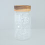 Biscuit Outline Glass Storage Jar, thumbnail 3 of 8