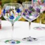Hand Painted Gin Glasses, thumbnail 2 of 5
