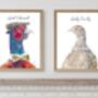 Personalised Mr And Mrs Pheasant Prints, thumbnail 3 of 5