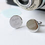 Personalised Cufflinks Wedding Or Anniversary Gift, thumbnail 7 of 11