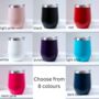 Personalised Wedding Gifts Thermos Insulated Travel Tumbler, thumbnail 2 of 8