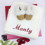 Sheepskin Slippers And Lambswool Christmas Eve Box, thumbnail 3 of 6