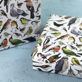 Garden Birds Wrapping Paper Set, 7 of 12