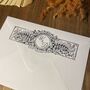 Personalised Initials Rubber Stamp – Ivy, thumbnail 3 of 7