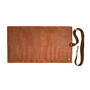 Personalised Leather Tool Roll In Brown, thumbnail 4 of 8
