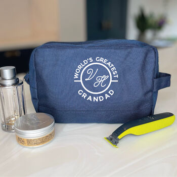 World's Greatest Personalised Wash Bag For Men, 5 of 10