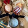 Moon Face Ceramic Glitter Bauble, thumbnail 5 of 8