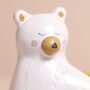 Ceramic Bear Hug Planter, thumbnail 2 of 5