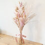 Spring Pastels Dried Flower Bouquet, thumbnail 2 of 3