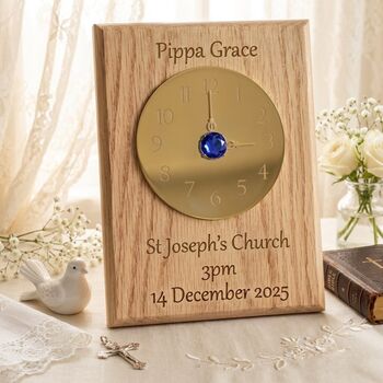 Personalised Christening Plaque, Keepsake, 5 of 9