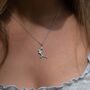 Sterling Silver Fairy Necklace Jewellery Set, thumbnail 5 of 10