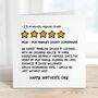 Mother's Day Five Star Review Card, thumbnail 2 of 2