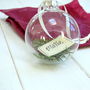 Personalised Christmas Pine Bauble, thumbnail 1 of 3