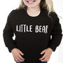 'Little Bear' Children's Sweatshirt Jumper, thumbnail 2 of 7