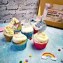 Edible Unicorn Cupcake Topper Horn, Rainbow, thumbnail 3 of 4