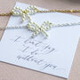 Bridesmaid Pearl Bow Bracelet, thumbnail 6 of 8