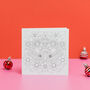 Set Of Three Colour In Christmas Cards, thumbnail 6 of 7