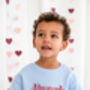 Valentines 'Mummy's Boy'/ 'Daddy's Girl Retro Embroidered Sweatshirt Jumpers, thumbnail 3 of 7