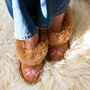 Women's Sheepskin Moccasin Slippers Vivi, thumbnail 5 of 7