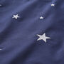 Navy Stars Organic Bed Linen From, thumbnail 4 of 4