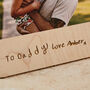 Personalised Photo Block With Engraved Child’s Handwriting, thumbnail 5 of 7