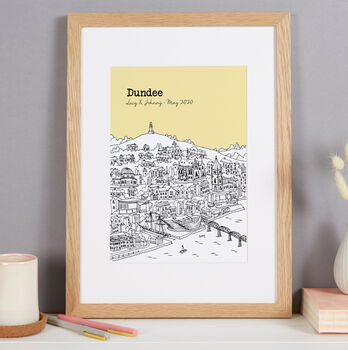 Personalised Dundee Print, 7 of 9