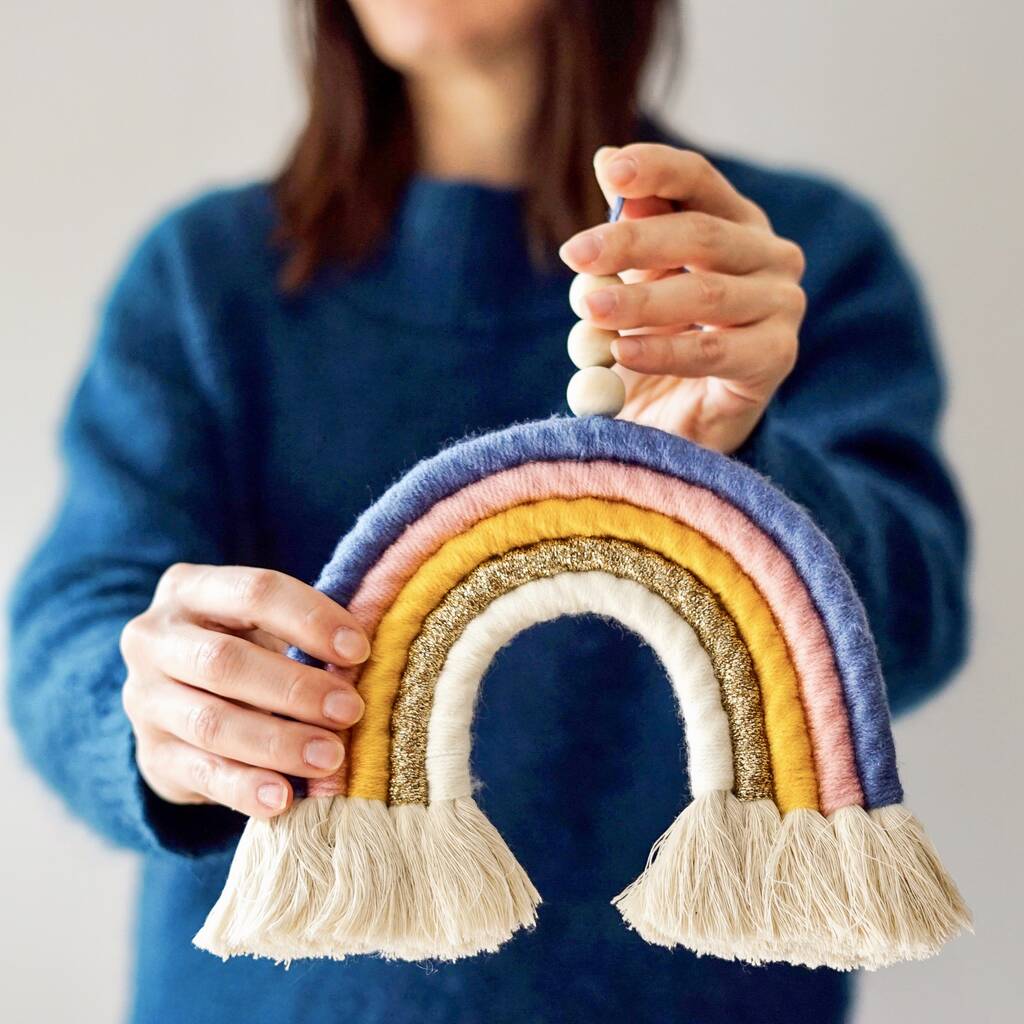 Rainbow Wall Hanging Diy Kit By So Creative Company