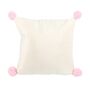 Square Sugarplum Fun Christmas Print Cushion, thumbnail 3 of 3