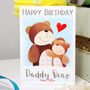 Personalised Daddy Papa Bear Birthday Card, thumbnail 5 of 10