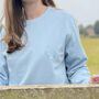 Walk Trot Canter Horse Lover Personalised Jumper, thumbnail 3 of 5