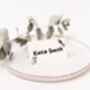 Personalised Hand Drawn Wine Glass Wedding Place Cards, thumbnail 2 of 2